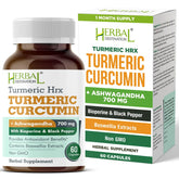 Herbal Destination Curcuma Inmunidad HRX: cápsulas para apoyar la inmunidad diaria.