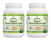 Herbal Secrets Polvo de Cascara Psyllium 5 g, ideal para mezclar en batidos