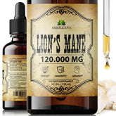 HERBALICIOUS extracto melena-de-leon en botella favorece concentración y enfoque.