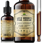 HERBALICIOUS Higado desintoxicación en botella para apoyo general.