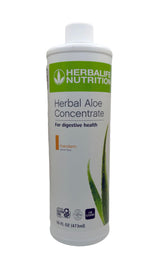 Herbalife Concentrado de Aloe Mandarina, botella para refrescar con sabor natural.
