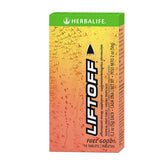 Herbalife Liftoff Fruta Tropical: tabletas efervescentes para energía rápida y concentración.
