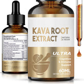 HerbX Kava Kava: envase de 60 ml con gotero para uso diario y equilibrio