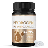 HerbX tableta de hidrógeno se disuelve en agua para hidratación refrescante.
