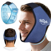 Hilph 3D Wisdom Teeth Ice Pack Wrap con gel en malla para enfriamiento profundo de la cara