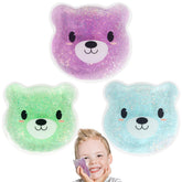 Hilph Bolsas de hielo para niños con patrón de dinosaurio, alivio suave para golpes.