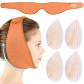 Hilph envoltura frío cara, alivio localizado para la mandíbula y el contorno facial.