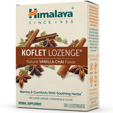 Himalaya Koflet Vanilla Chai, pastillas reconfortantes para la garganta