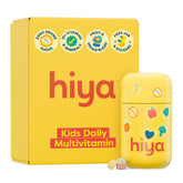 HIYA multivitamínicos infantiles en frasco: apoyo diario de nutrientes para niños.
