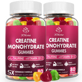 HMone gomitas en envase, porción de creatina para entrenar con energía sostenida
