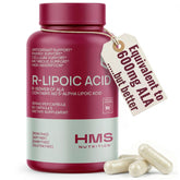 HMS Nutrition R-ALA estabilizado cápsulas para energía diaria