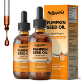 HOLLEGEND aceite de semilla de calabaza en frasco para cabello saludable.