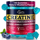 Gomitas Hoozzch Creatina sabor arándano, botella cerrada, ideal para entrenos