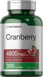 Cápsulas de arándano Horbäach en bote, fuente de vitamina C y antioxidantes