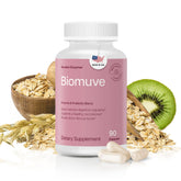 Houston Enzymes Biomuve: botella para vertido y consumo diario para regularidad.