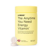 H-PROOF energizantes masticables, sabor mezcla de frutas, para energía sostenida.