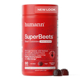 Humann SuperBeets gominolas enfoque en el corazón, sin azúcar, posible apoyo a la energía diaria