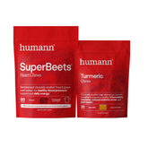 Humann SuperBeets Heart Chews en envase individual para consumo diario.