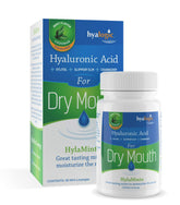 HyaloMints de Hyalogic envase de 60 pastillas, frescura para la boca.