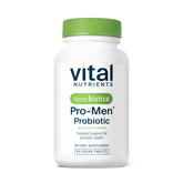 Hyperbiotics Vital Nutrients Pro Men Probiotics: botella apta para uso diario y balance intestinal.