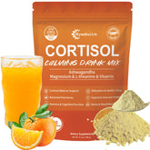 Polvo de cortisol Hywebvctok en bolsa de color naranja para mezclar.