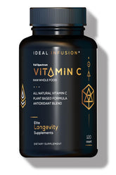 Ideal Infusion Vitamina C: botella de cápsulas para uso diario.