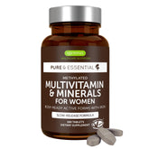 Igennus multivitamínico para mujer de alta potencia, frasco, apoyo diario de energía.