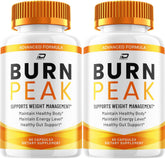 Indelo Burn Peak Capsulas: botella para consumo diario y comodidad.