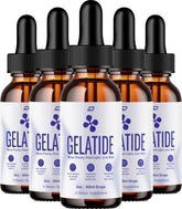 Indelo Gelatide Drops, bote compacto para uso diario y bienestar.