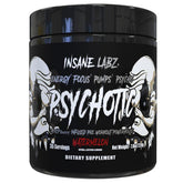 Insane Labz Psychotic Black Edition: bote, energía sostenida para entrenamientos largos.