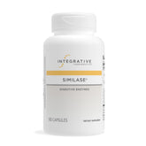 Botella de Integrative Therapeutics Similase para apoyar la digestión durante las comidas.