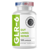 Intestinal Fortitude GLR-6, botella, para apoyo a la reparación de la mucosa intestinal.