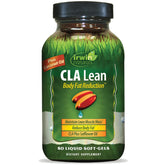Irwin Naturals CLA Lean: botella con geles líquidos para apoyar la gestión del peso.