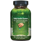 Irwin Naturals Daily Gentle Cleanse, botella visible, uso diario para digestión suave