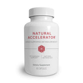 Isagenix Natural Accelerator en botella muestra la nueva mezcla para apoyar el metabolismo