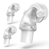 ItAll conector codo giratorio AirFit F20/F30, enfoque 22 mm, cómodo y estable.
