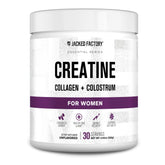 Jacked Factory Creatine para Mujeres: bote con medidor para entrenar
