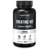 Jacked Factory Creatine HCl cápsulas: botella cerrada lista para entrenar