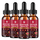 Jiankyztz Gotas de cortisol para mujer en botella, apoyo al equilibrio hormonal diario.