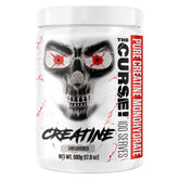 JNX SPORTS The Curse! Creatina monohidrato en bote de 500 g listo para entrenar.