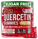 JOYLI Quercetin Gummies en botella para uso diario.