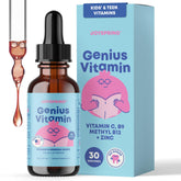 JoySpring Ninos B Complex: botella lista para uso diario y sabor amigable para niños.