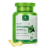 JulyDeer aceite oregano con semilla negra frasco: posible apoyo al bienestar diario