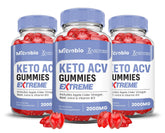 Justified Laboratories gomitas Microbio Keto ACV en bote, sabor agradable y uso diario práctico.