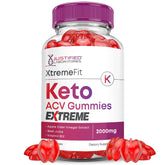 Justified Laboratories gominolas keto-ACV envase 60 g para uso diario