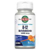 KAL B12 Metilcobalamina ActivMelt, microtabs 1000 mcg, disolución rápida.