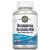 KAL Glucosamina Condroitina MSM tabletas: soporte diario para movilidad articular.