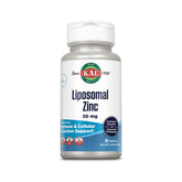 KAL Liposomal Zinc 30mg cápsulas veganas para absorción mejorada