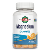 Gomitas KAL Magnesium Citrate para relajación diaria, sabor cítrico y agradable
